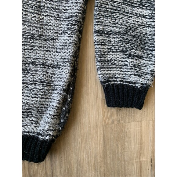 Vintage Wayne Scott Hand Knitted Pullover Sweater w/ Leather n Size XL EUC - Picture 7 of 12